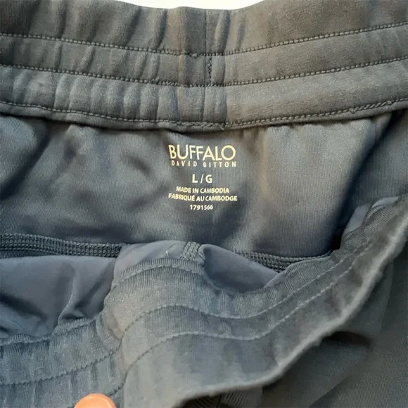 NEW Buffalo David Bitton Women's High-rise Soft Lux Short Size Large Blue - Picture 6 of 9